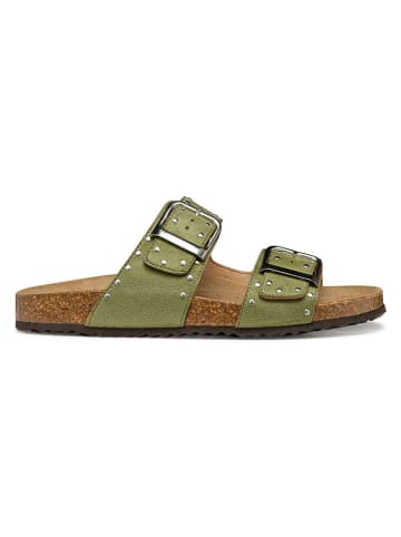 Geox Slippers "Brionia" groen