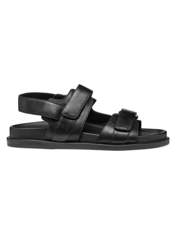 Geox Leder-Sandalen "Adelash" in Schwarz