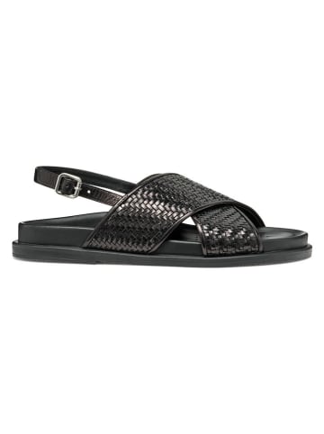 Geox Leder-Sandalen "Adelash" in Schwarz