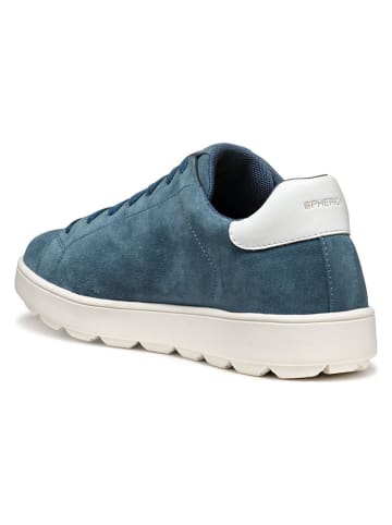 Geox Leren sneakers "Spherica Ecub" turquoise