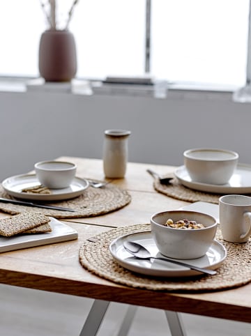 SÖDAHL Podkładki stołowe (2 szt.) "It´s all" w kolorze antracytowym - Ø 35 cm