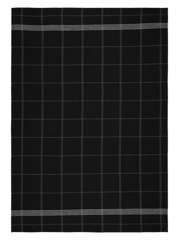 SÖDAHL Geschirrtuch "Minimal" in Schwarz - (L)70 x (B)50 cm
