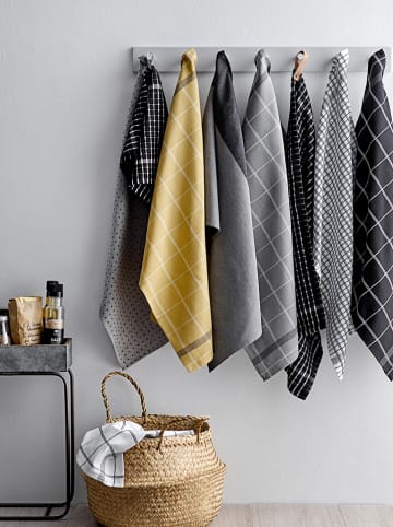 SÖDAHL Ściereczka "Minimal" w kolorze czarnym do naczyń - 70 x 50 cm