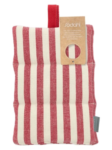 SÖDAHL Łapki kuchenne (2 szt.) "Harmony" w kolorze czerwonym - 23 x 15 cm