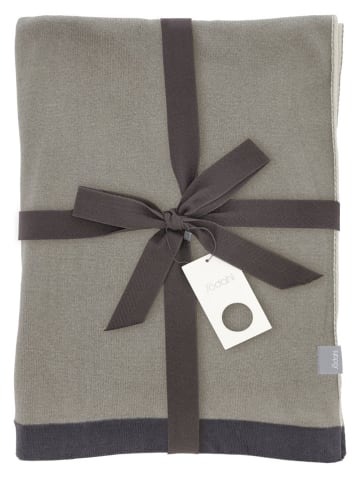 SÖDAHL Pled "Impression" w kolorze khaki - 170 x 130 cm