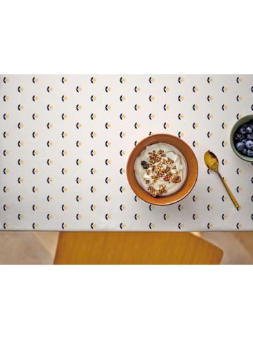 SÖDAHL Tischdecke "Tulip" in Weiß/ Gelb