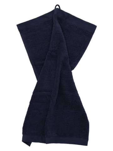 SÖDAHL Gastenhanddoek "Comfort" donkerblauw - (L)60 x (B)40 cm