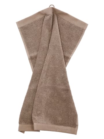 SÖDAHL Gastenhanddoek "Comfort" taupe - (L)60 x (B)40 cm