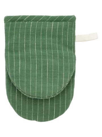 SÖDAHL Miniovenwant "Line" groen - (L)21 x (B)14 cm