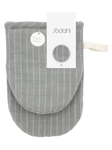 SÖDAHL Mini rękawica kuchenna "Line" w kolorze szarym - 21 x 14 cm