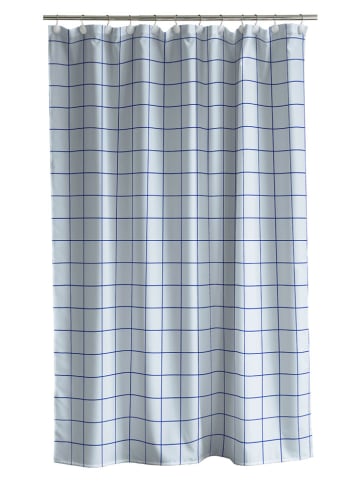 SÖDAHL Duschvorhang "Vista" in Hellblau - (L)200 x (B)180 cm