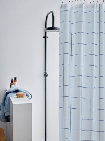 SÖDAHL Douchegordijn "Vista" lichtblauw - (L)200 x (B)180 cm