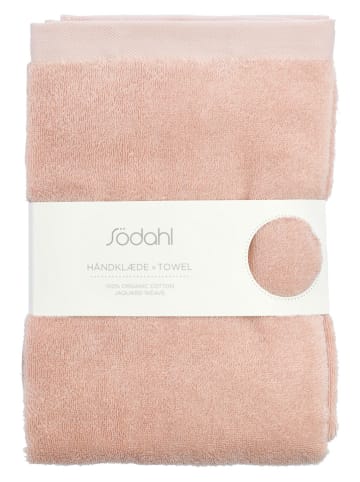 SÖDAHL Badhanddoek "Comfort" lichtroze - (L)140 x (B)70 cm
