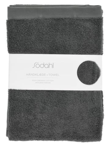 SÖDAHL Badhanddoek "Comfort" antraciet - (L)140 x (B)70 cm