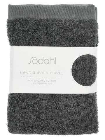 SÖDAHL Handdoek "Comfort" antraciet - (L)100 x (B)50 cm