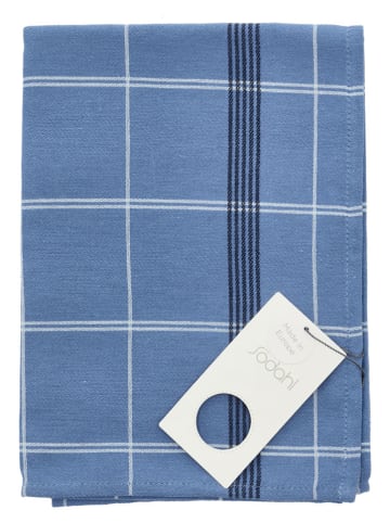 SÖDAHL Geschirrtuch "Minimal" in Blau - (L)70 x (B)50 cm