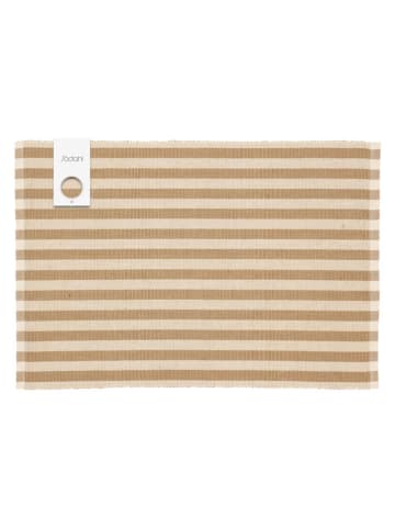 SÖDAHL 2-delige set: placemats "Statement" beige - (L)48 x (B)33 cm