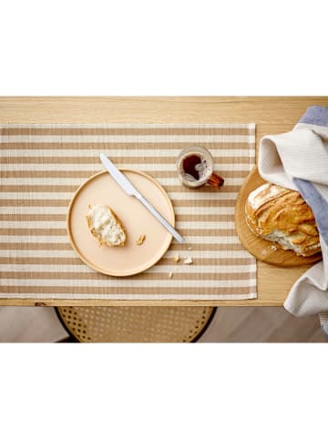 SÖDAHL 2-delige set: placemats "Statement" beige - (L)48 x (B)33 cm