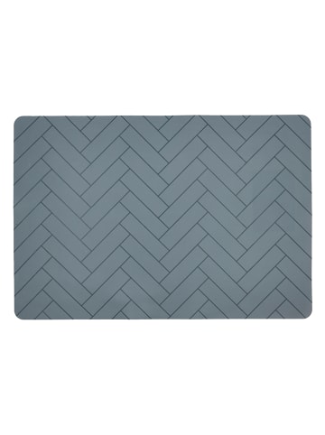 SÖDAHL Placemat "Tiles" blauw - (L)48 x (B)33 cm