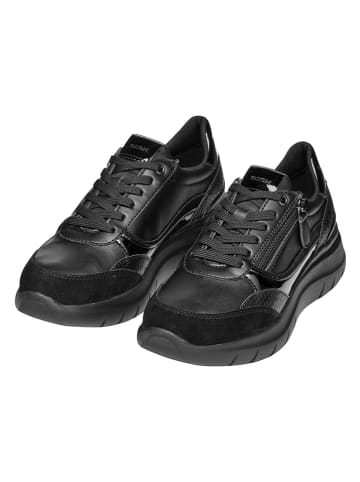 Geox Sneakersy "Plummery" w kolorze czarnym