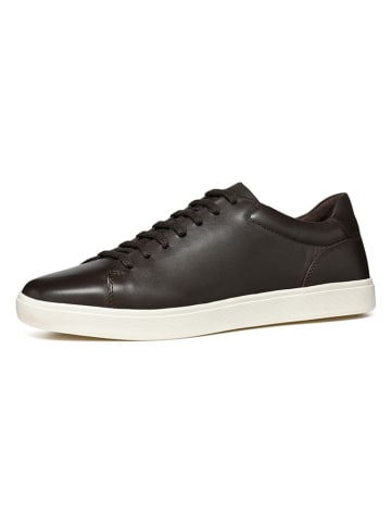 Geox Leder-Sneakers "Avola" in Schwarz