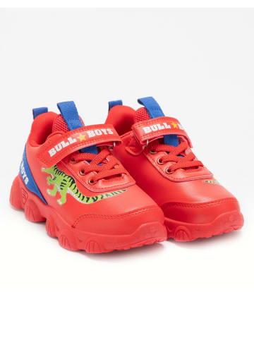 Bull Boys Sneakers in Rot