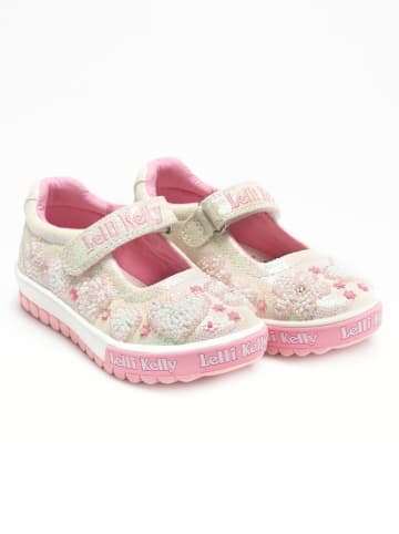 Lelli Kelly Baleriny w kolorze kremowo-jasnoróżowym