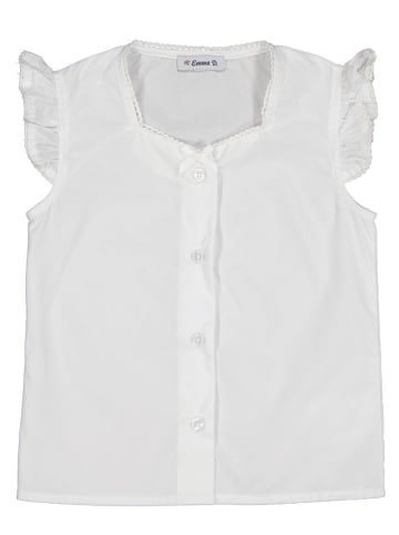 Turi Landhaus Dirndlbluse in Weiß