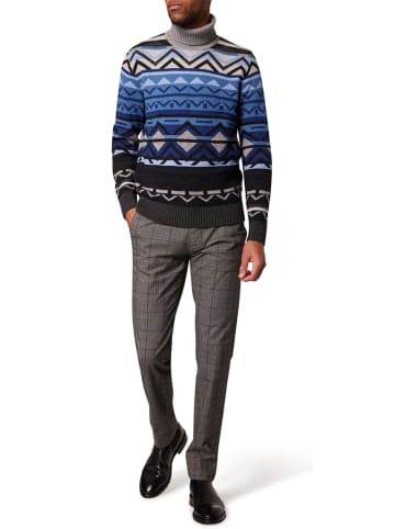 Pierre Cardin Spodnie chino w kolorze czarno-granatowym