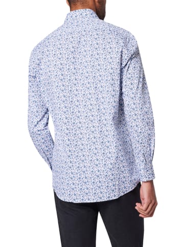 Pierre Cardin Blouse wit/blauw