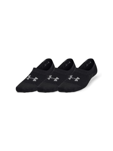 Under Armour 3er-Set: Funktionssocken in Schwarz