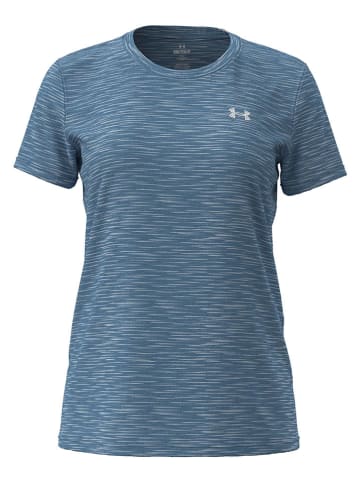 Under Armour Koszulka sportowa "Tech" w kolorze niebieskoszarym