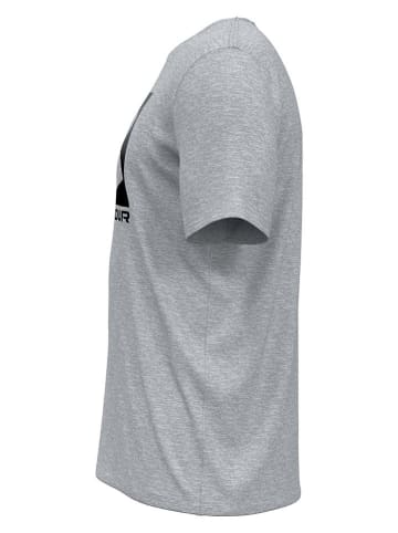 Under Armour Koszulka sportowa "Boxed" w kolorze szarym