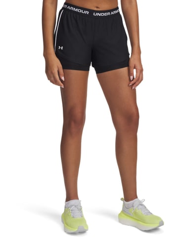Under Armour 2in1-Funktionsshorts in Schwarz