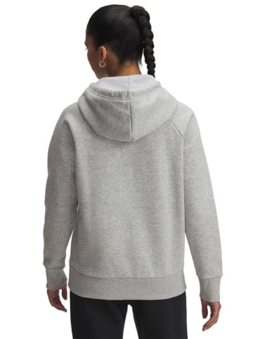 Under Armour Fleecehoodie in Grau