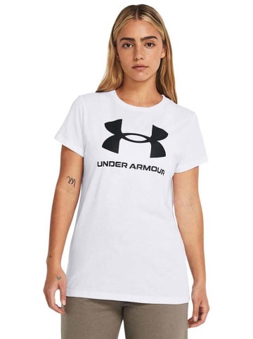 Under Armour Shirt "Sportstyle" in Weiß