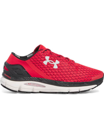 Under Armour Laufschuhe in Rot/ Schwarz