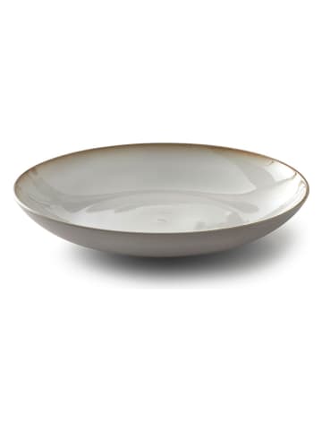 Bitz Talerz w kolorze kremowym do serwowania - Ø 40 cm