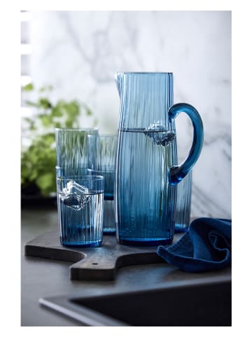 Bitz Karaffe "Kusintha" in Blau - 1,2 l