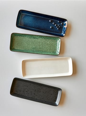 Bitz Serveerplateau zwart/donkerblauw - (B)38 x (H)14 x (D)7 cm