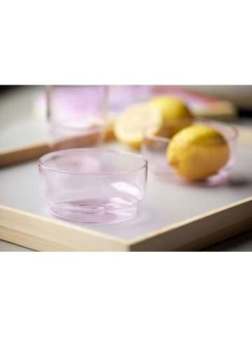 Lyngby Glas 2-delige set: kommen "Torino" lichtroze - Ø 12 cm