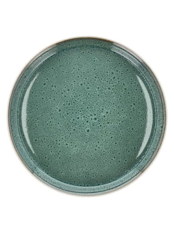 Bitz Talerz obiadowy"Gastro" w kolorze biało-zielonym - Ø 27 cm