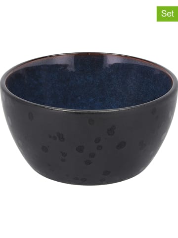 Bitz Miski (4 szt.) w kolorze granatowo-czarnym - Ø 12,5 cm