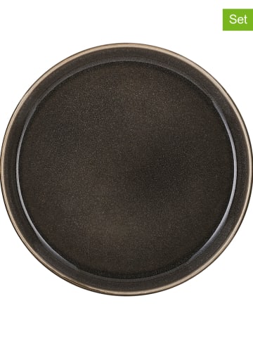 Bitz 6-delige set: dessertborden "Gastro" donkergrijs - Ø 21 cm