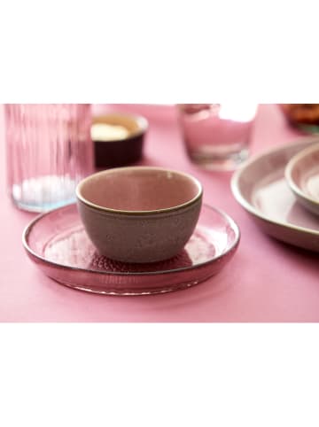 Bitz 4er-Set: Müslischalen in Grau/ Rosa - Ø 12,5 cm