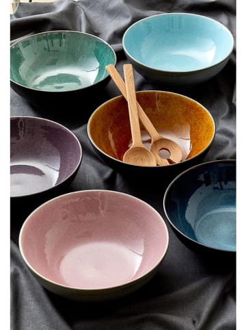 Bitz Saladeschaal lichtroze/grijs - Ø 30 cm