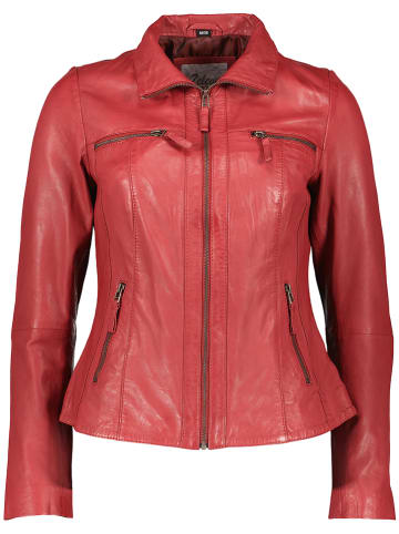 7eleven Leren jas rood