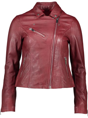 Apple of Eden Leren jas rood