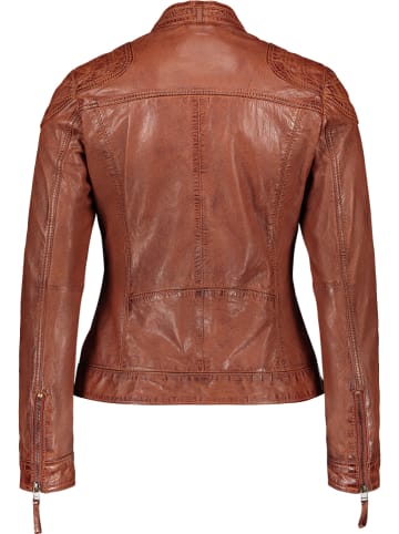 Apple of Eden Skórzana kurtka w kolorze jasnobrązowym