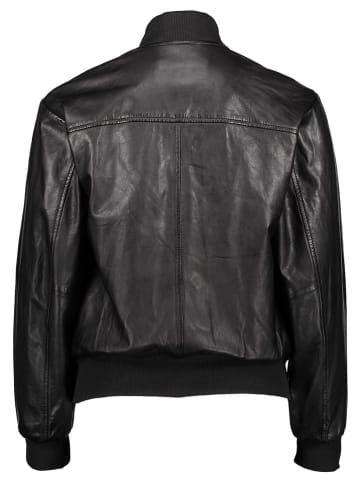 Apple of Eden Lederjacke in Schwarz
